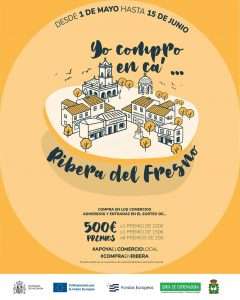 Sigue en marcha la campaña 'Yo compro en ca’... Ribera del Fresno', que premia el compromiso con el comercio local