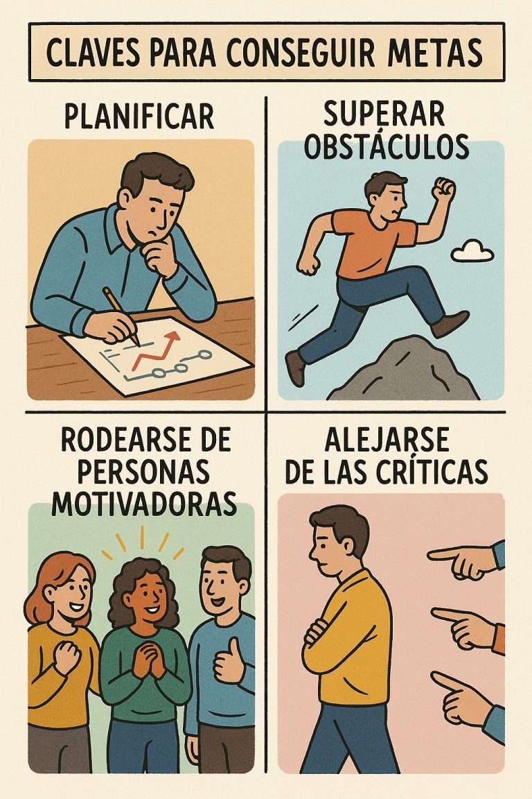 Claves para conseguir las metas que nos propongamos