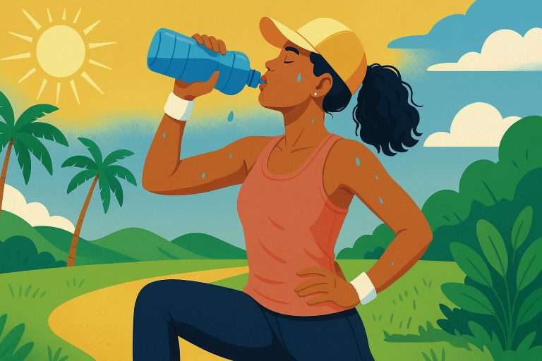 A importância da hidratação no verão