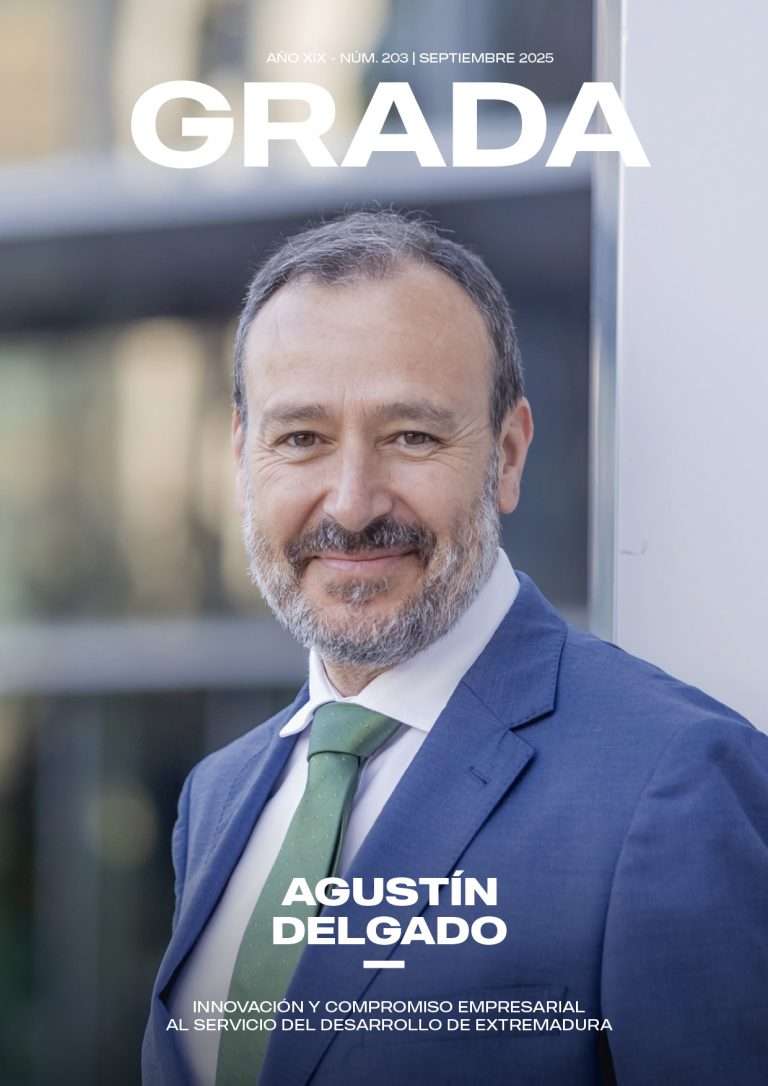 Revista Grada 203. Agustín Delgado. Innovación y compromiso empresarial al servicio del desarrollo de Extremadura