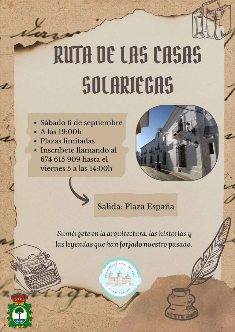 Ribera del Fresno abre las inscripciones para la Ruta de las Casas Solariegas