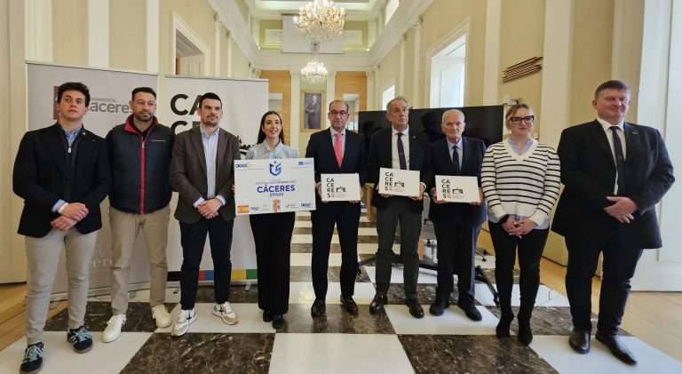 Cáceres obtiene la distinción de Ciudad Europea del Deporte para 2026