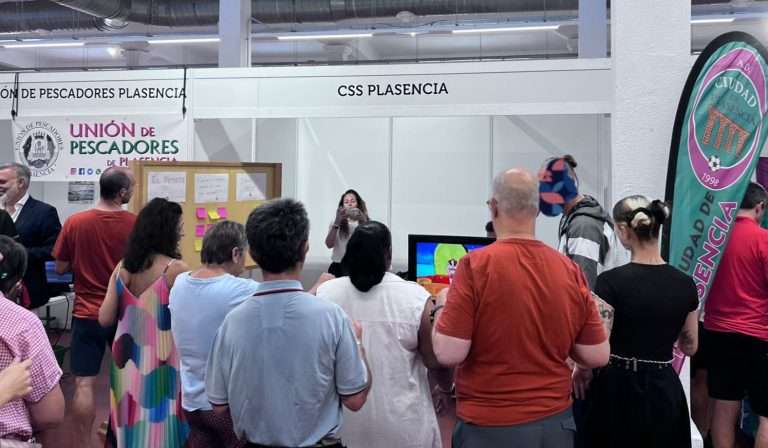 El Centro Sociosanitario de Plasencia participa en la Feria del Deporte de la ciudad