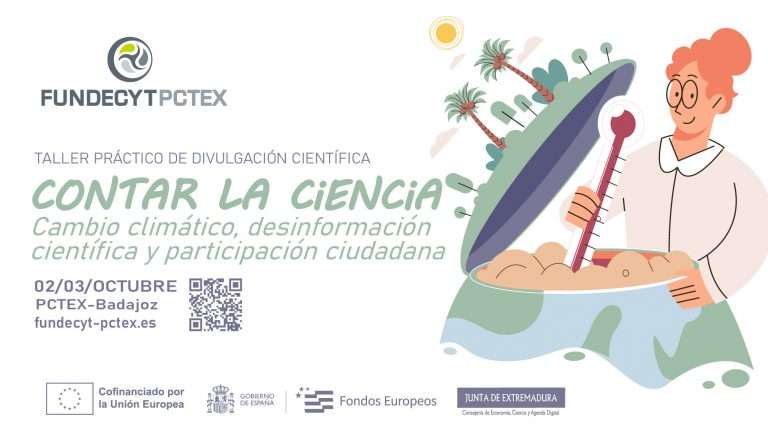 La sede de Fundecyt-Pctex en Badajoz acogerá un taller sobre ciencia, desinformación y participación ciudadana