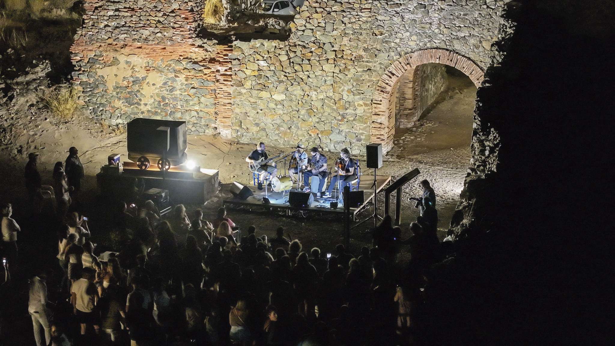 Música bajo las estrellas. Ruralia convierte los monumentos extremeños en escenarios únicos