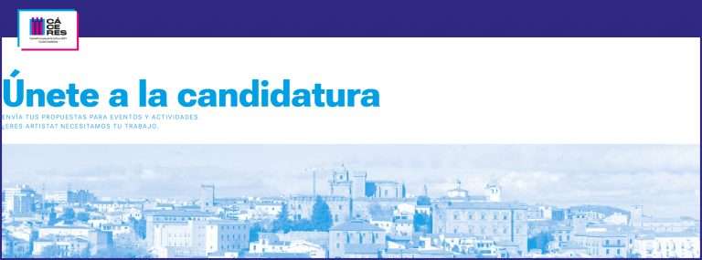 Cáceres inicia la recogida de propuestas para su candidatura a Capital Cultural Europea 2031