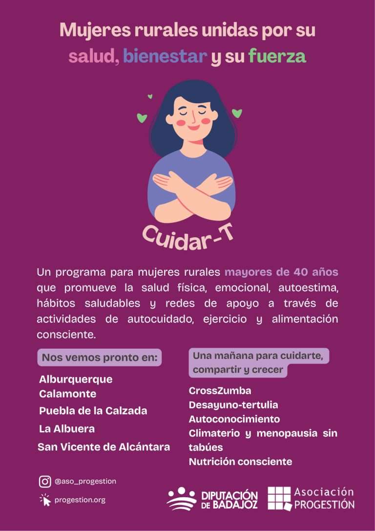 La Diputación de Badajoz refuerza la figura de la mujer rural con el programa 'Cuidar-T'