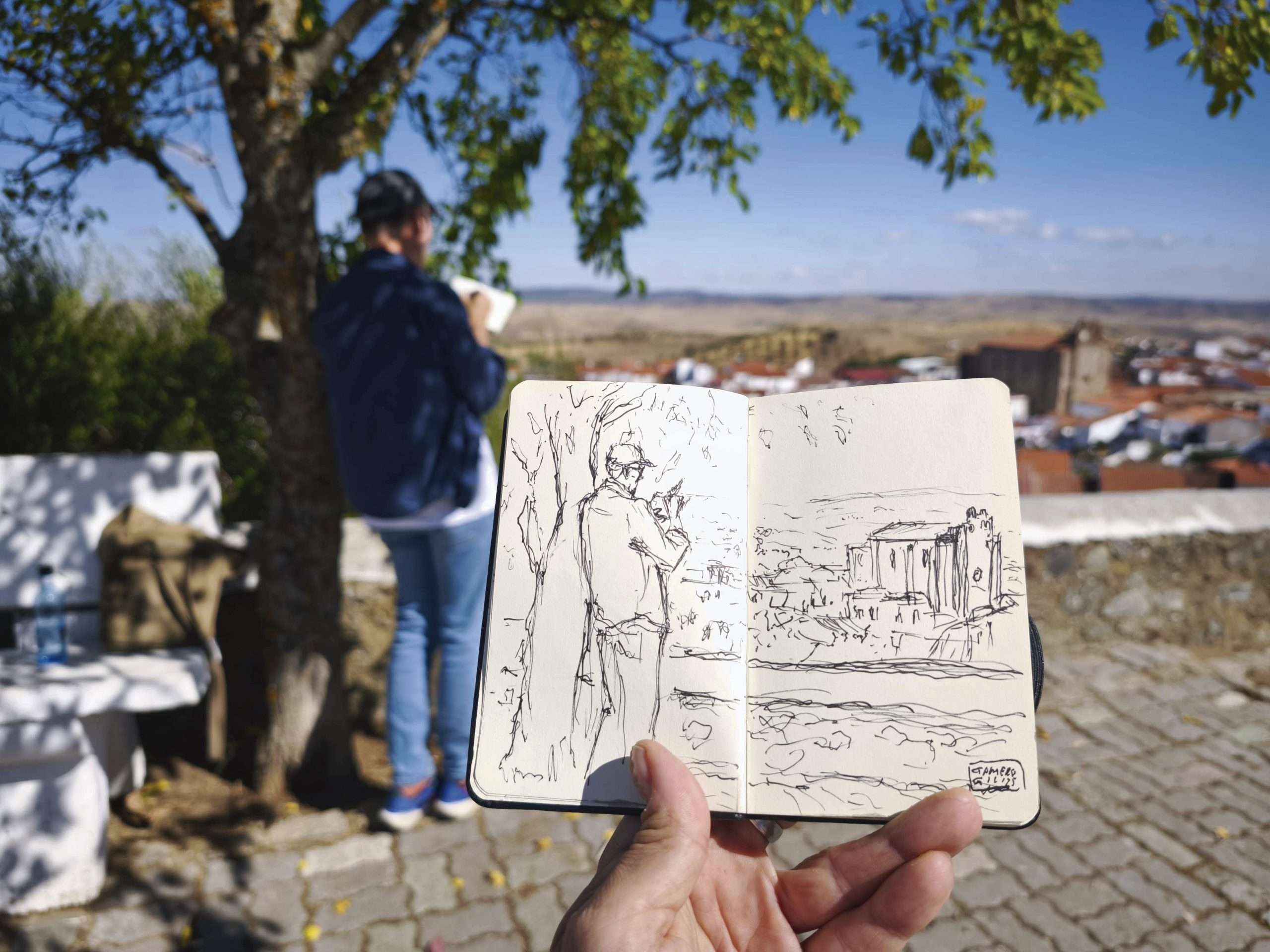 Gabi Campanario. La mirada detrás de ‘Urban Sketchers’, el movimiento global del dibujo in situ