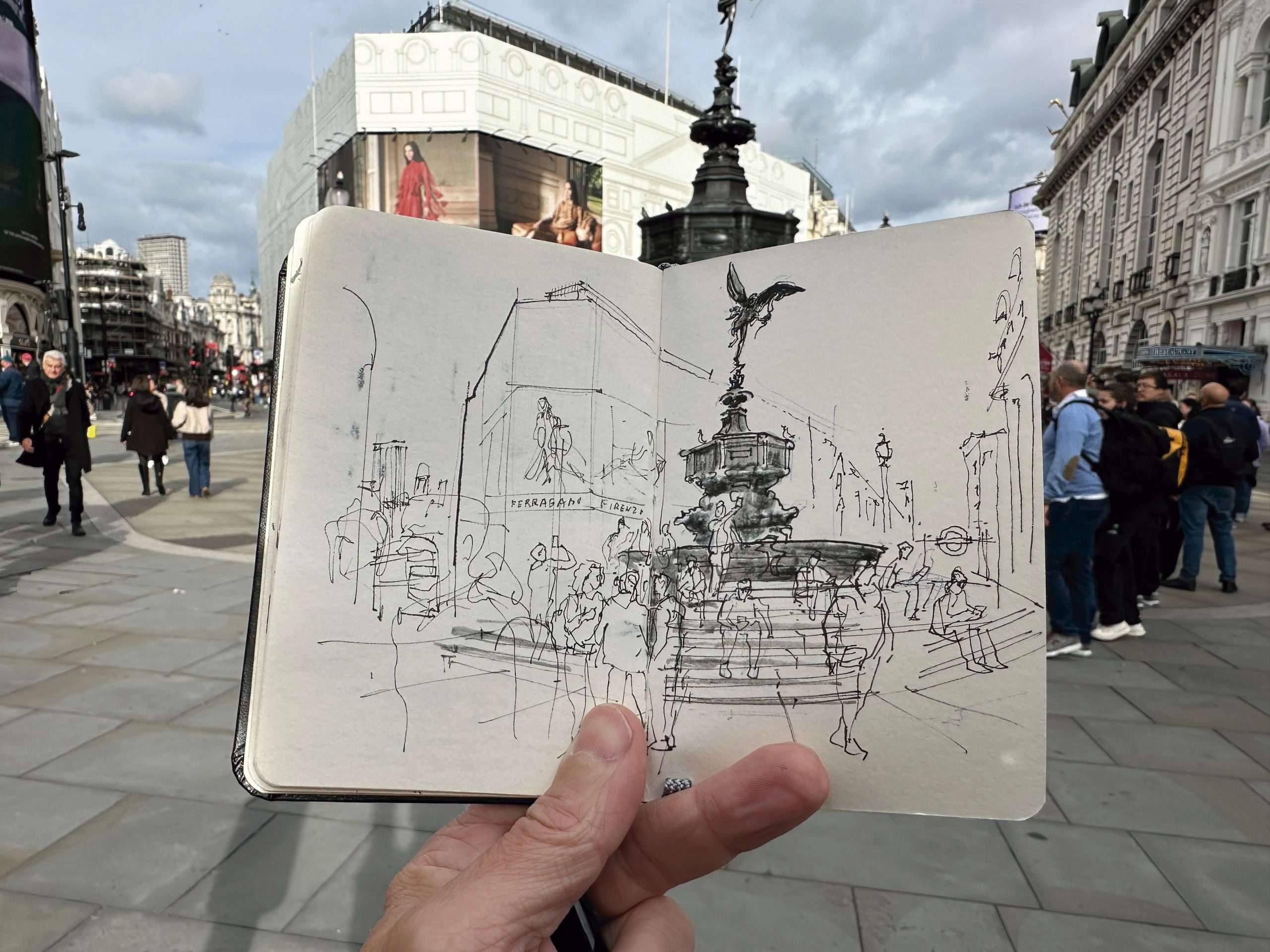 Gabi Campanario. La mirada detrás de ‘Urban Sketchers’, el movimiento global del dibujo in situ