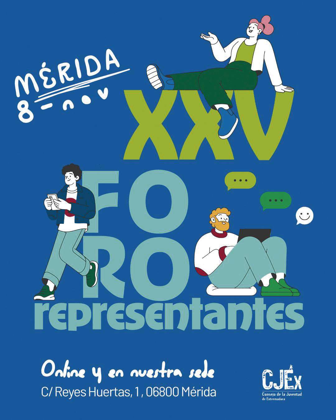 El Consejo de la Juventud de Extremadura analiza su trabajo en el XXV Foro de Representantes