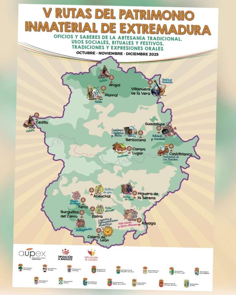 Aupex continúa impulsando la salvaguarda del patrimonio cultural inmaterial de Extremadura