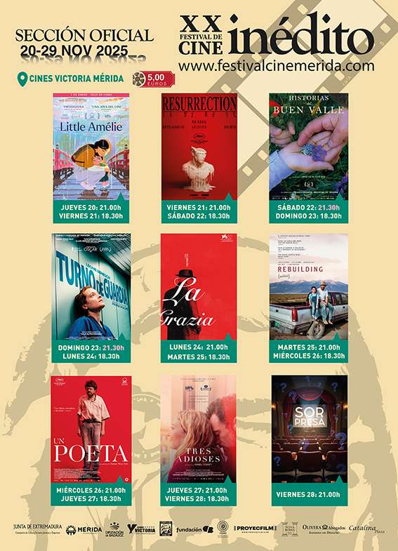 XX Festival de Cine Inédito de Mérida