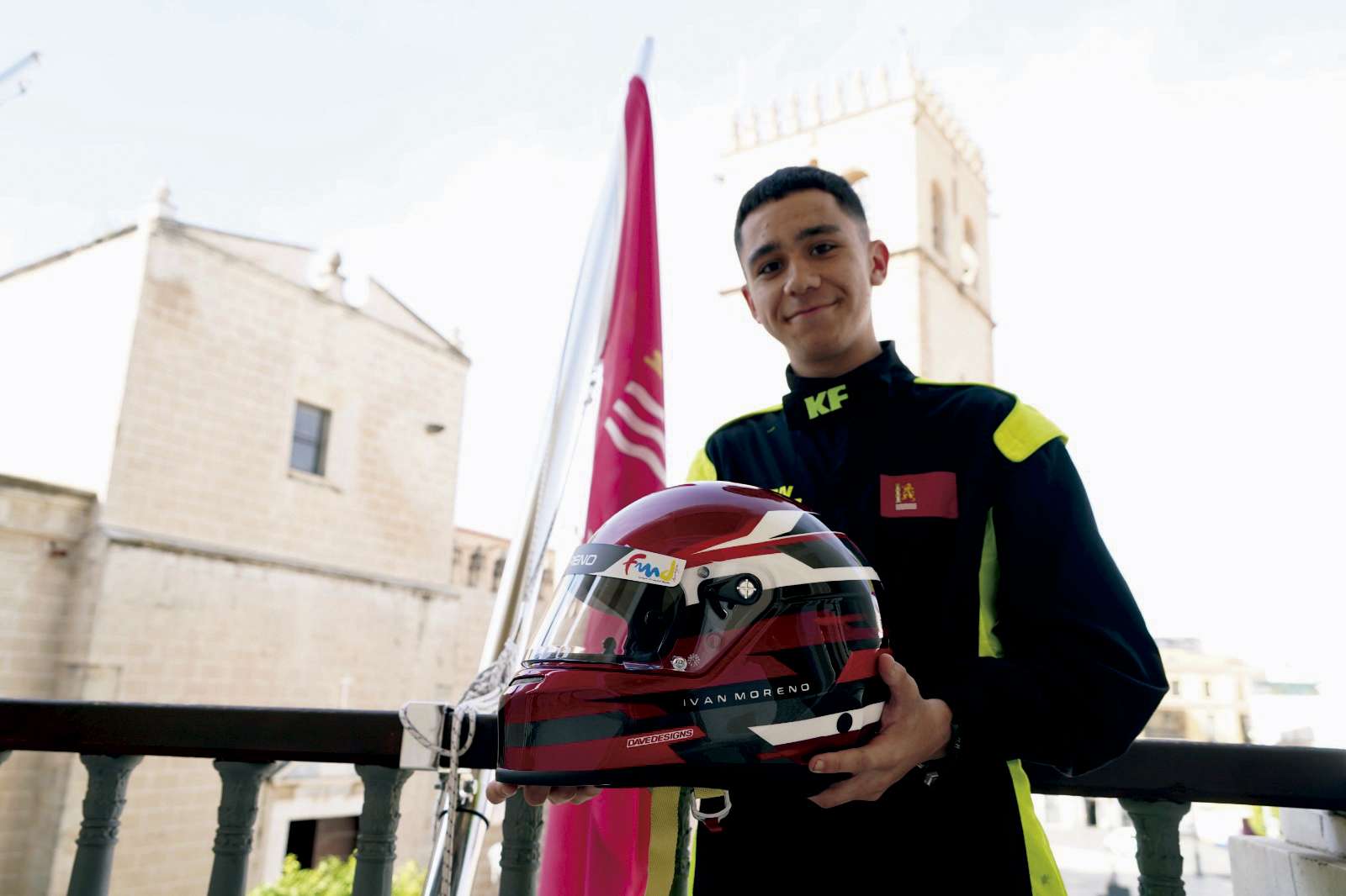 Iván Moreno, la promesa del automovilismo extremeño que desafía los límites desde el karting
