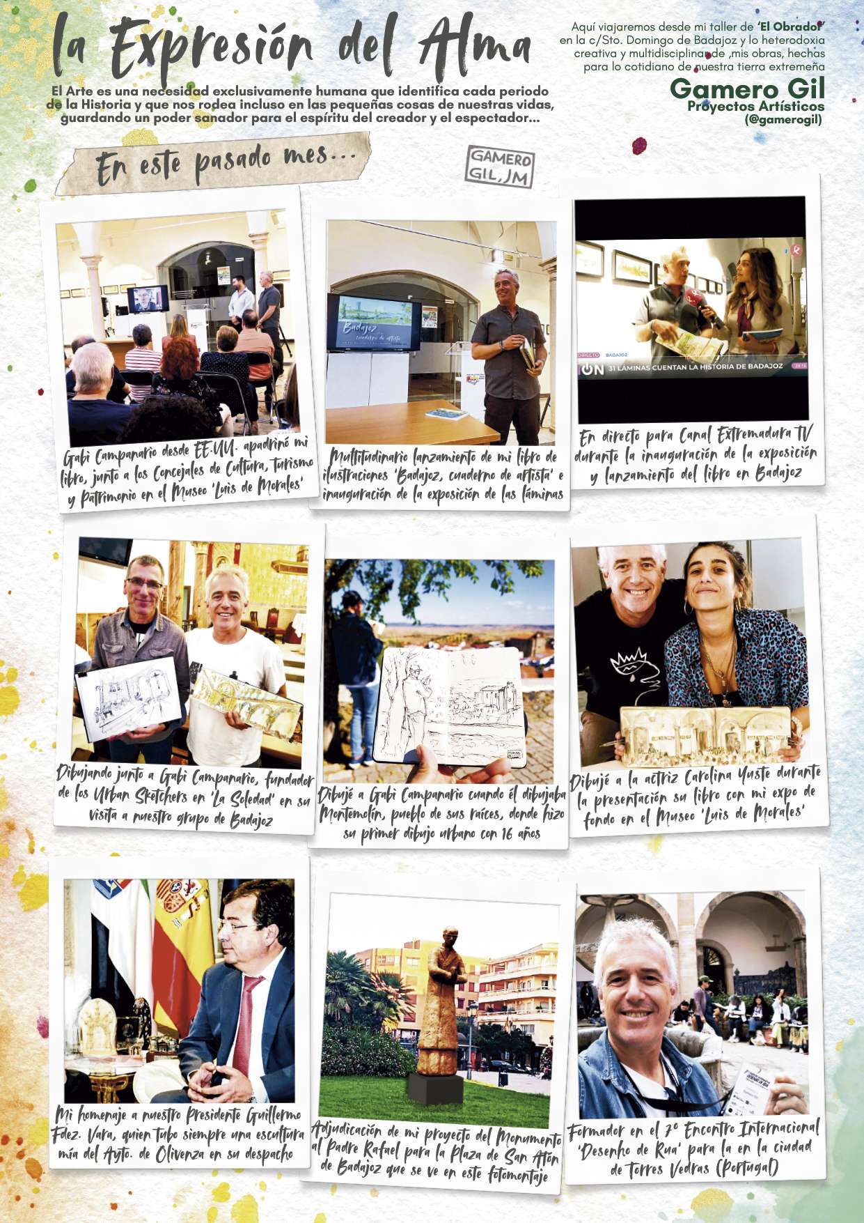 La expresión del alma. Gamero Gil. Grada 205. Noviembre de 2025