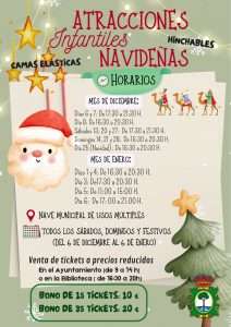 Ribera del Fresno pone en marcha sus atracciones infantiles navideñas del 6 de diciembre al 6 de enero
