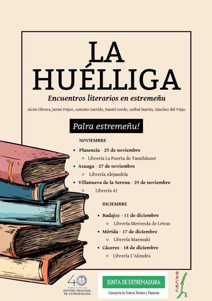 'La Huélliga', encuentros literarios en estremeñu