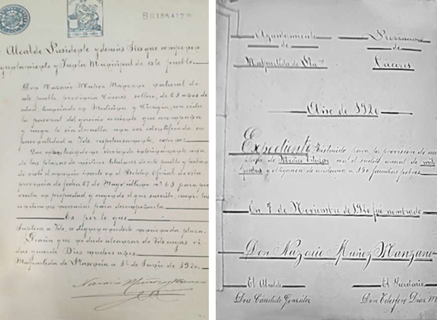 Nazario Muñoz Manzano (1898-1972). Un médico rural eficiente, culto y comprometido con su tiempo