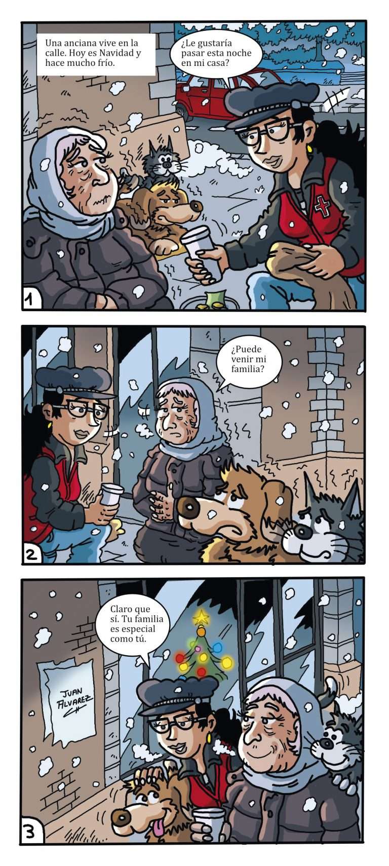 En Navidad te deseo que encuentres hogar