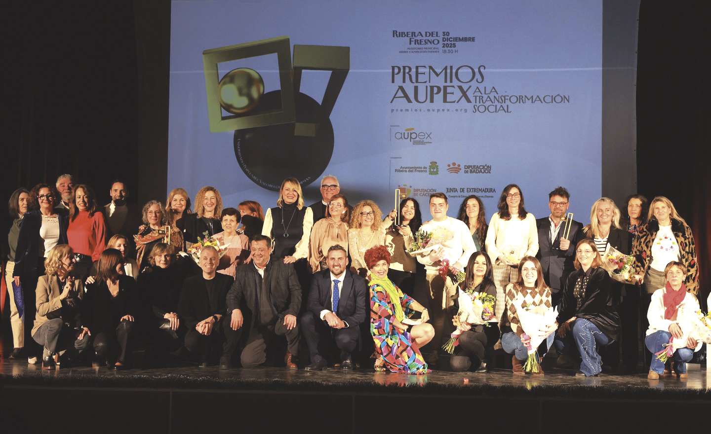 Las universidades populares de Extremadura ponen en valor el trabajo de personas y organizaciones del ámbito local en los I Premios Aupex