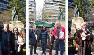 Cáceres conmemorará el centenario del homenaje a José María Gabriel y Galán ante su estatua en el Paseo de Cánovas