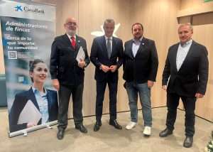 CaixaBank se convierte en socio financiero del colectivo de administradores de fincas extremeños