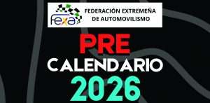 La Federación Extremeña de Automovilismo presenta el pre-calendario para 2026