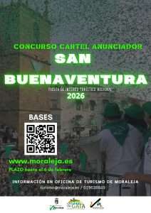 El Ayuntamiento de Moraleja convoca el concurso para elegir el cartel de las Fiestas de San Buenaventura 2026