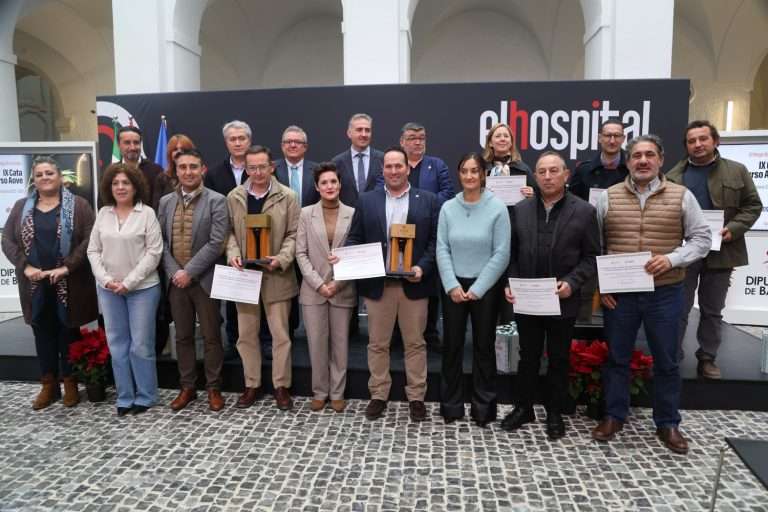 La Diputación de Badajoz entrega los premios de la IX Cata-concurso de aceites de oliva virgen extra