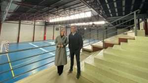 El Ayuntamiento de Cáceres culmina la primera fase de la reforma del pabellón 'Teodoro Casado'