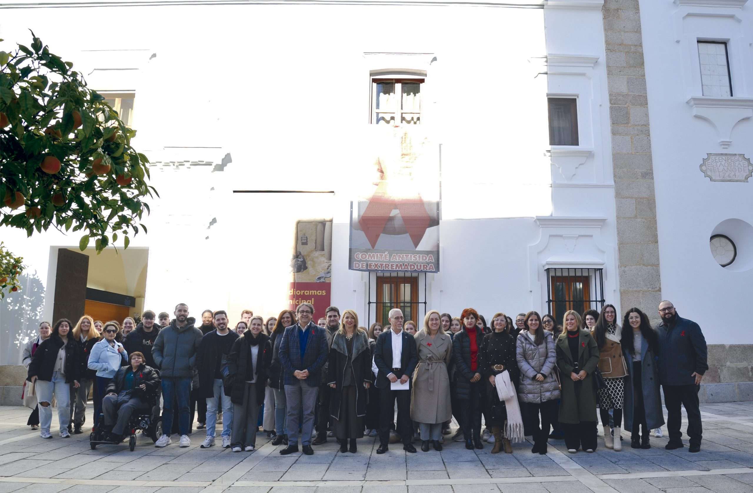 La Asamblea de Extremadura conmemora el Día Mundial del Sida
