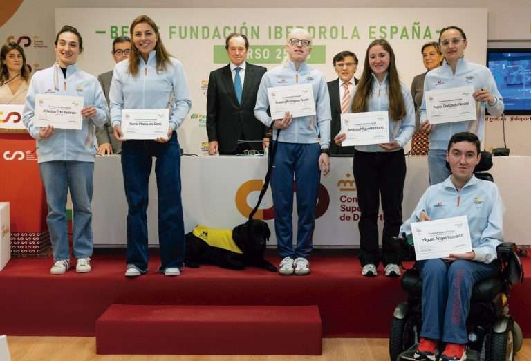Fundación Iberdrola España ayudará a seis deportistas paralímpicos a compaginar el deporte con la universidad