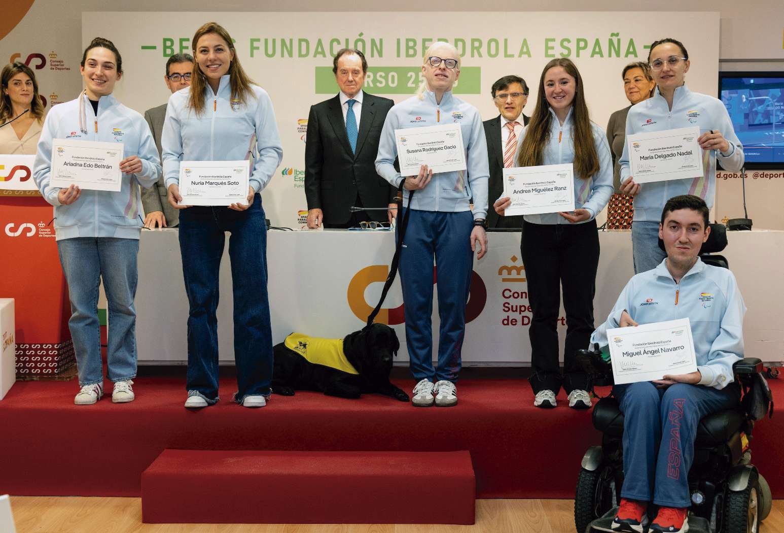 Fundación Iberdrola España ayudará a seis deportistas paralímpicos a compaginar el deporte con la universidad