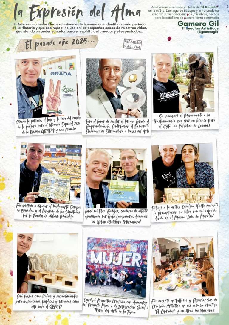 La expresión del alma. Gamero Gil. Grada 207. Enero de 2026