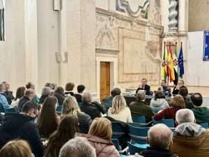 Heliodoro Núñez presenta su libro 'El proceso de aculturación de Olivenza durante el siglo XIX’