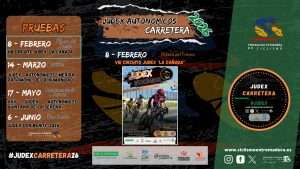 Ribera del Fresno abre el calendario de los Judex autonómicos de carretera 2026 con el VIII Circuito 'La Cañada'