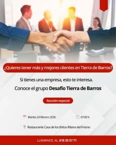 'Desafío Tierra de Barros' convoca en Ribera del Fresno a empresarios que buscan “más y mejores clientes”
