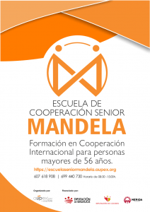 Aupex abre el plazo de inscripción en la Escuela de Cooperación Sénior Mandela
