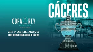 Cáceres acogerá la Final Four de la Copa del Rey de Fútbol Sala 2026