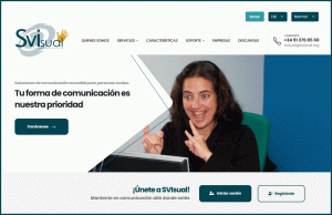 El servicio SVIsual renueva su web para reforzar la comunicación accesible de las personas sordas