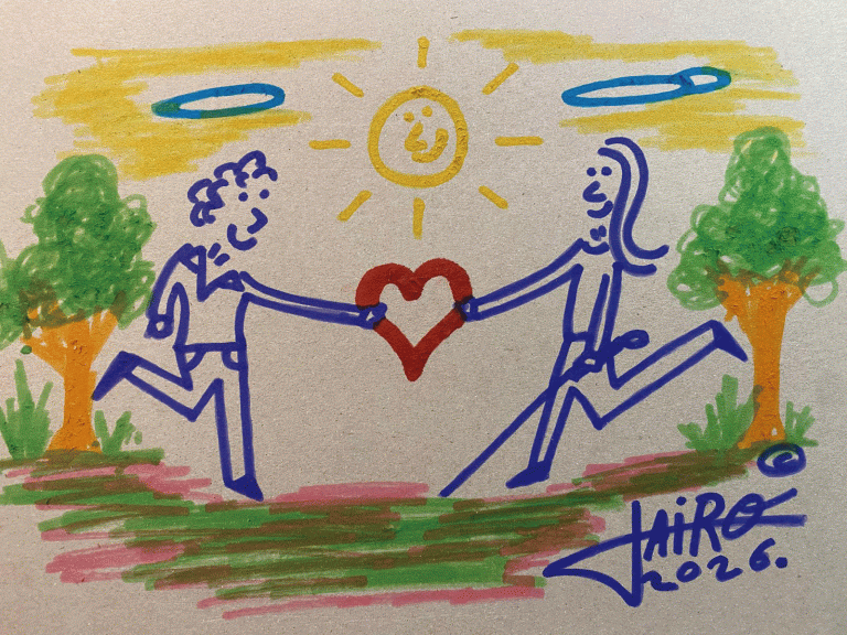 Viñeta de Jairo Jiménez. Grada 208. Febrero de 2026