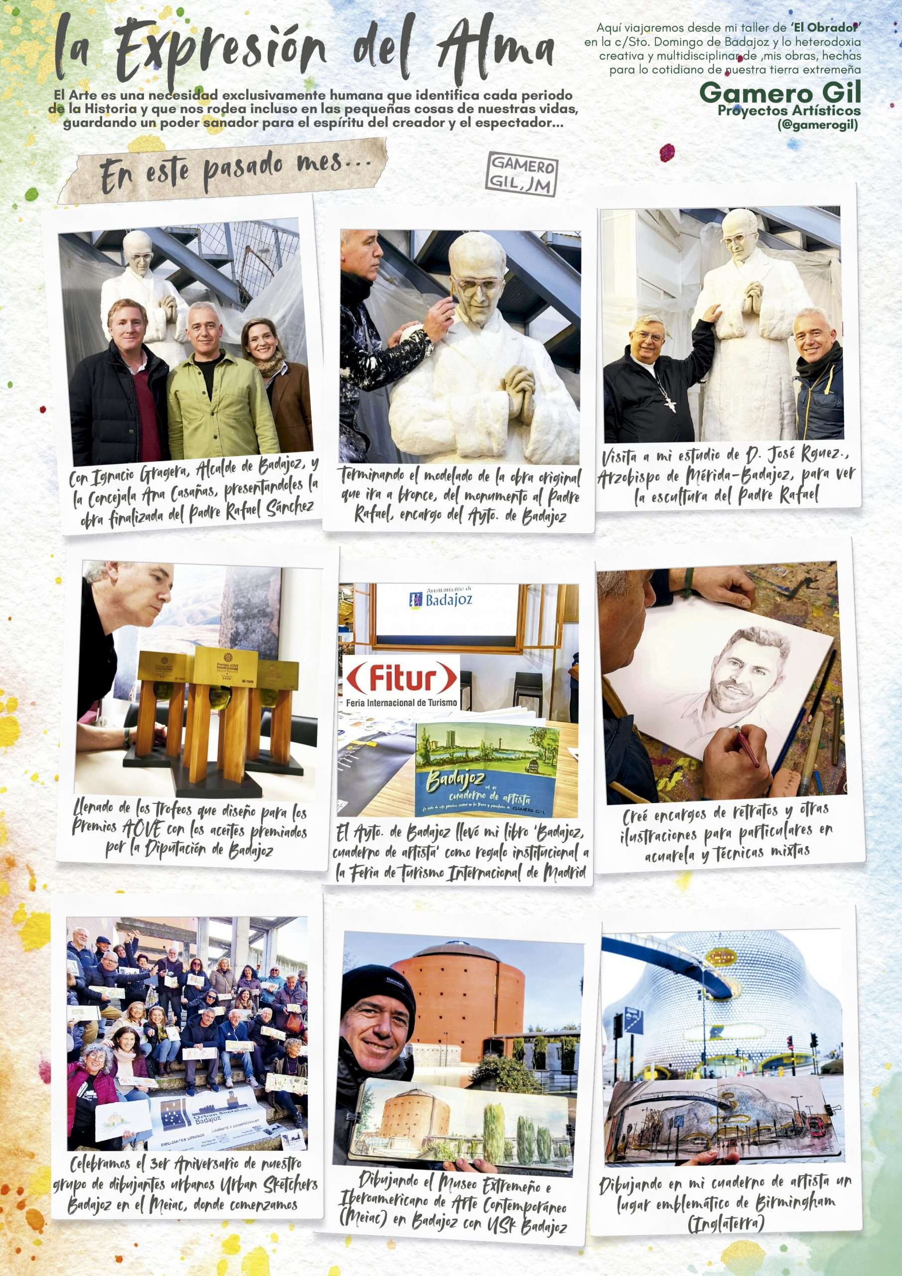 La expresión del alma. Gamero Gil. Grada 208. Febrero de 2026