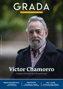 Revista Grada 128. Víctor Chamorro. Literatura al servicio de la denuncia social