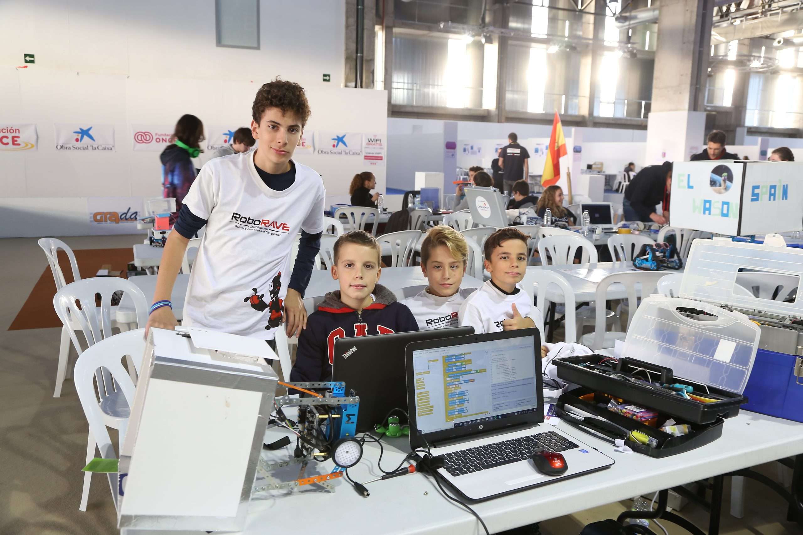 RoboRAVE Ibérica. II Feria internacional de la robótica aplicada a la educación y diversidad