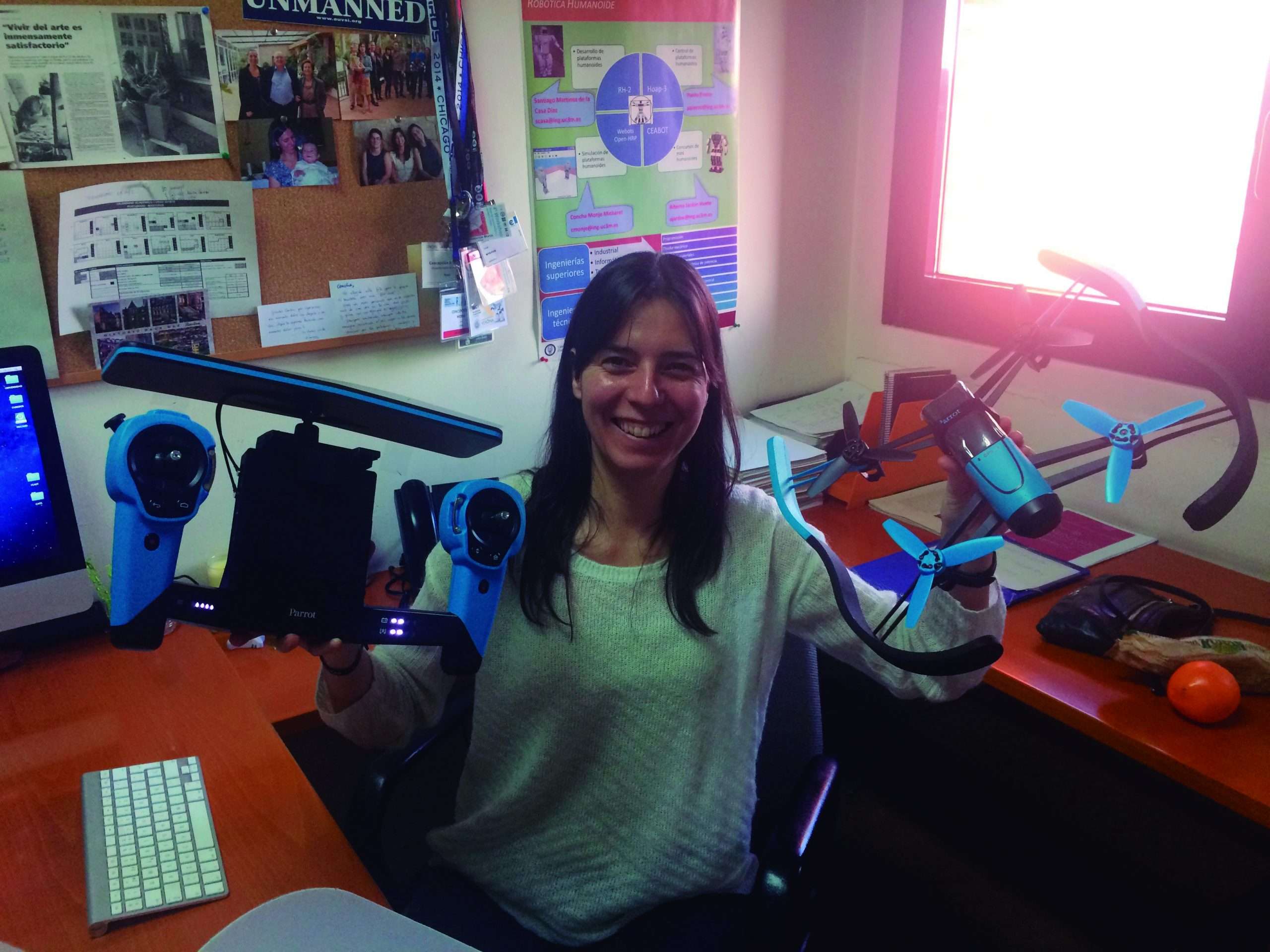 Concepción Monje. Investigadora experta en robots asistenciales