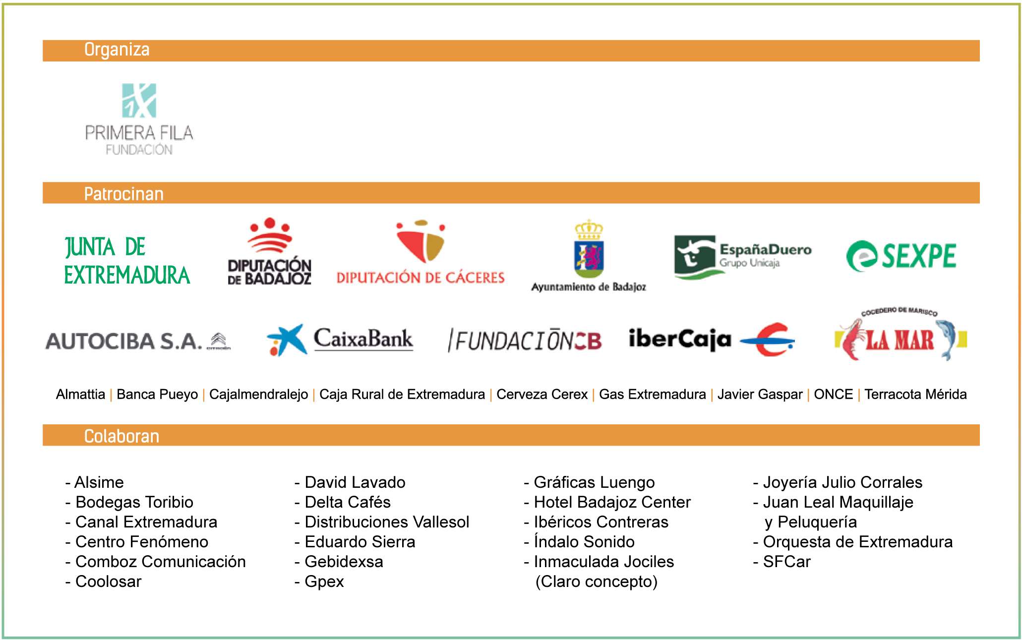 Noche mágica con la Orquesta de Extremadura en los X Premios Grada, un homenaje a la mujer y a la inclusión