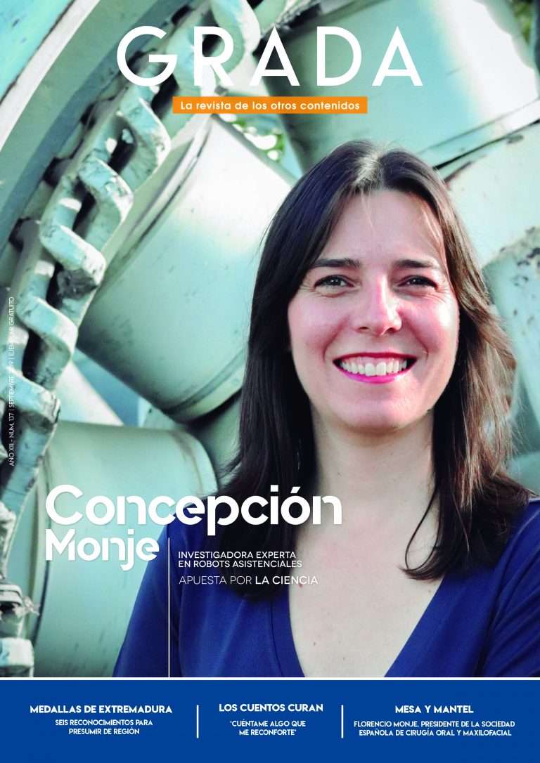 Revista Grada 137. Concepción Monje. Investigadora experta en robots asistenciales