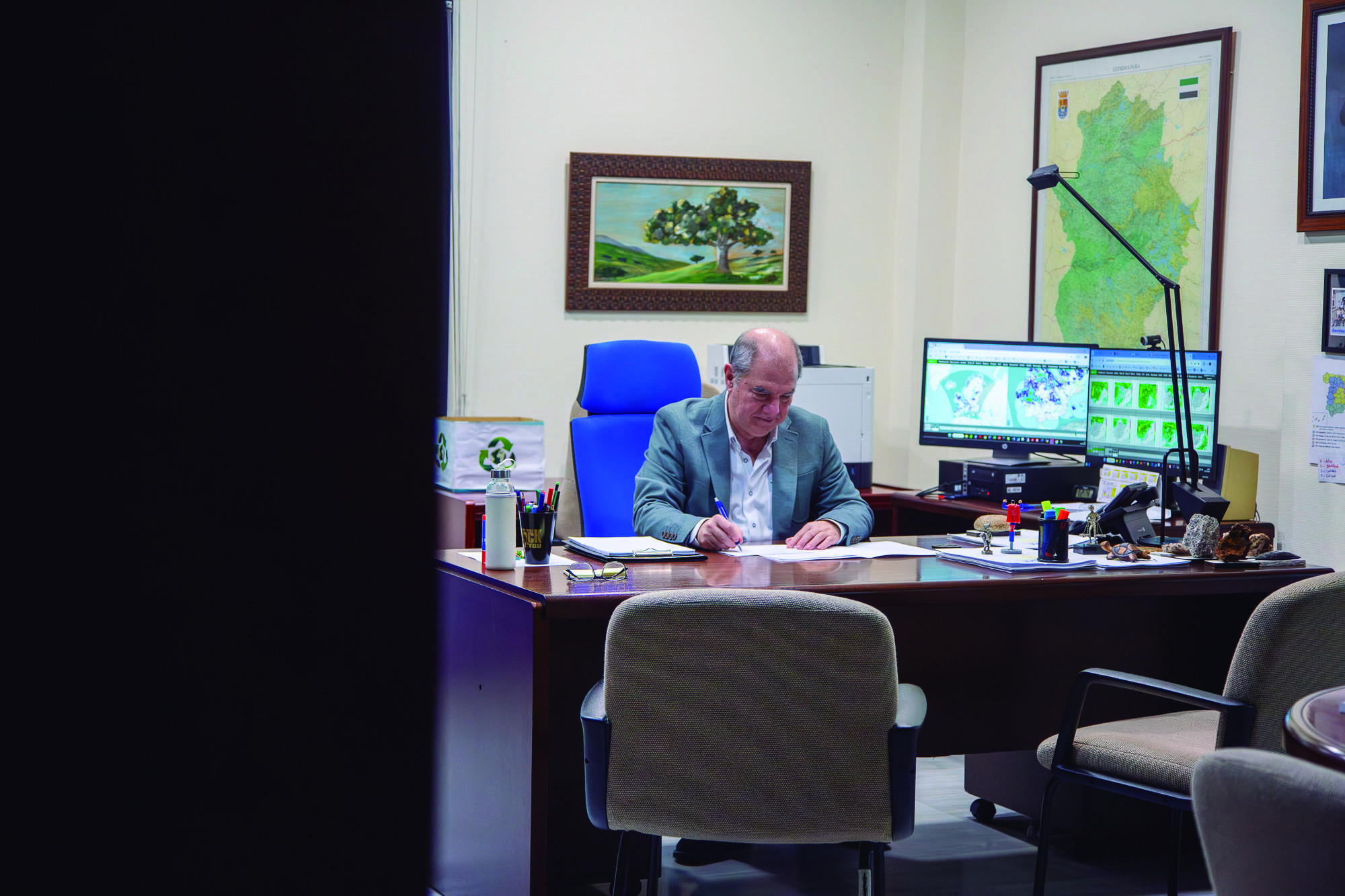 Marcelino Núñez. La cara visible de la meteorología en Extremadura