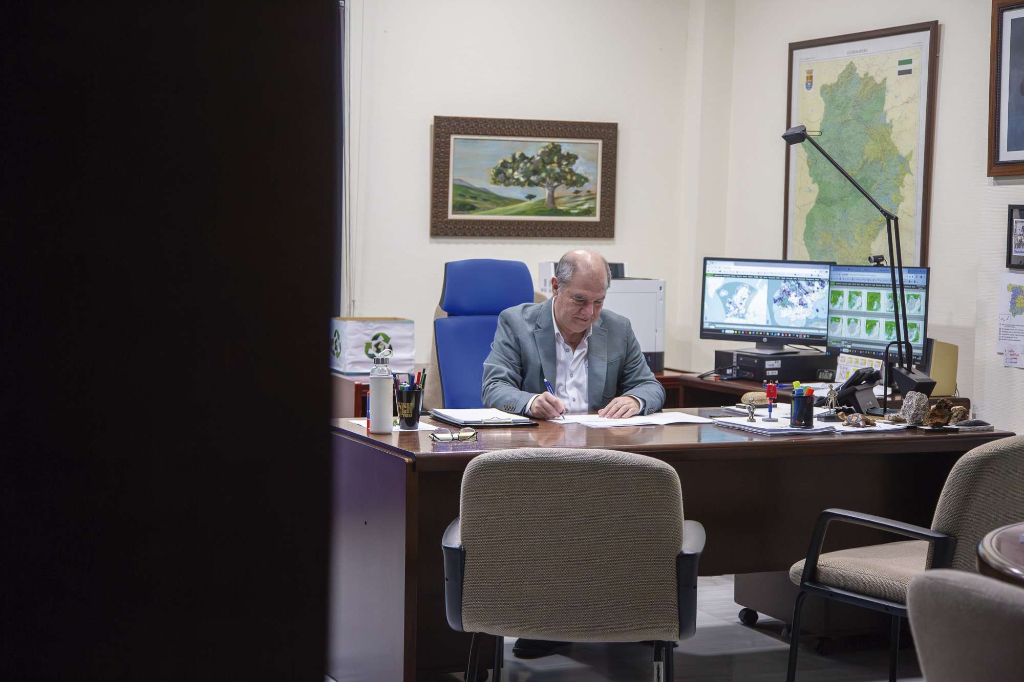 Marcelino Núñez. La cara visible de la meteorología en Extremadura