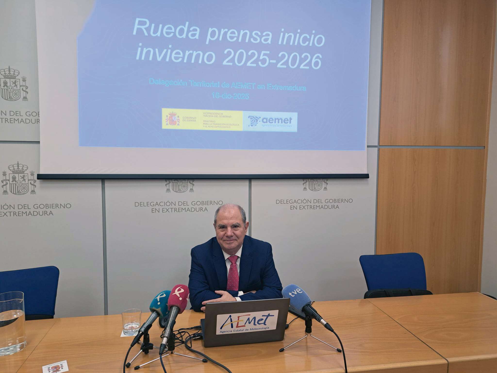 Marcelino Núñez. La cara visible de la meteorología en Extremadura