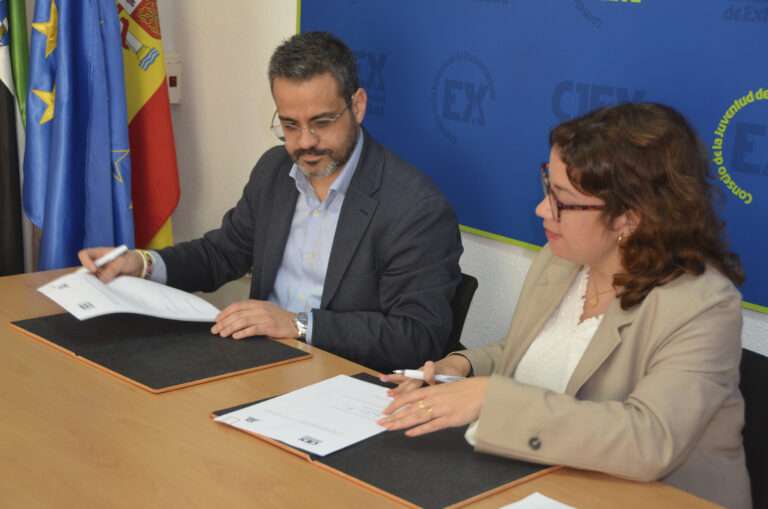 El Consejo de la Juventud de Extremadura y la Fempex colaborarán en beneficio de la juventud y el municipalismo en la región